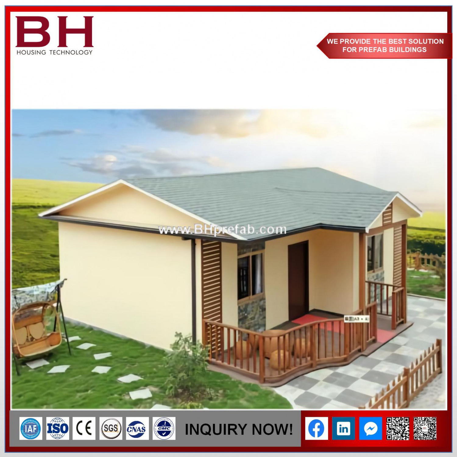 Customized Light Steel Frame Modular/Prefab/Prefabricated Living Villa