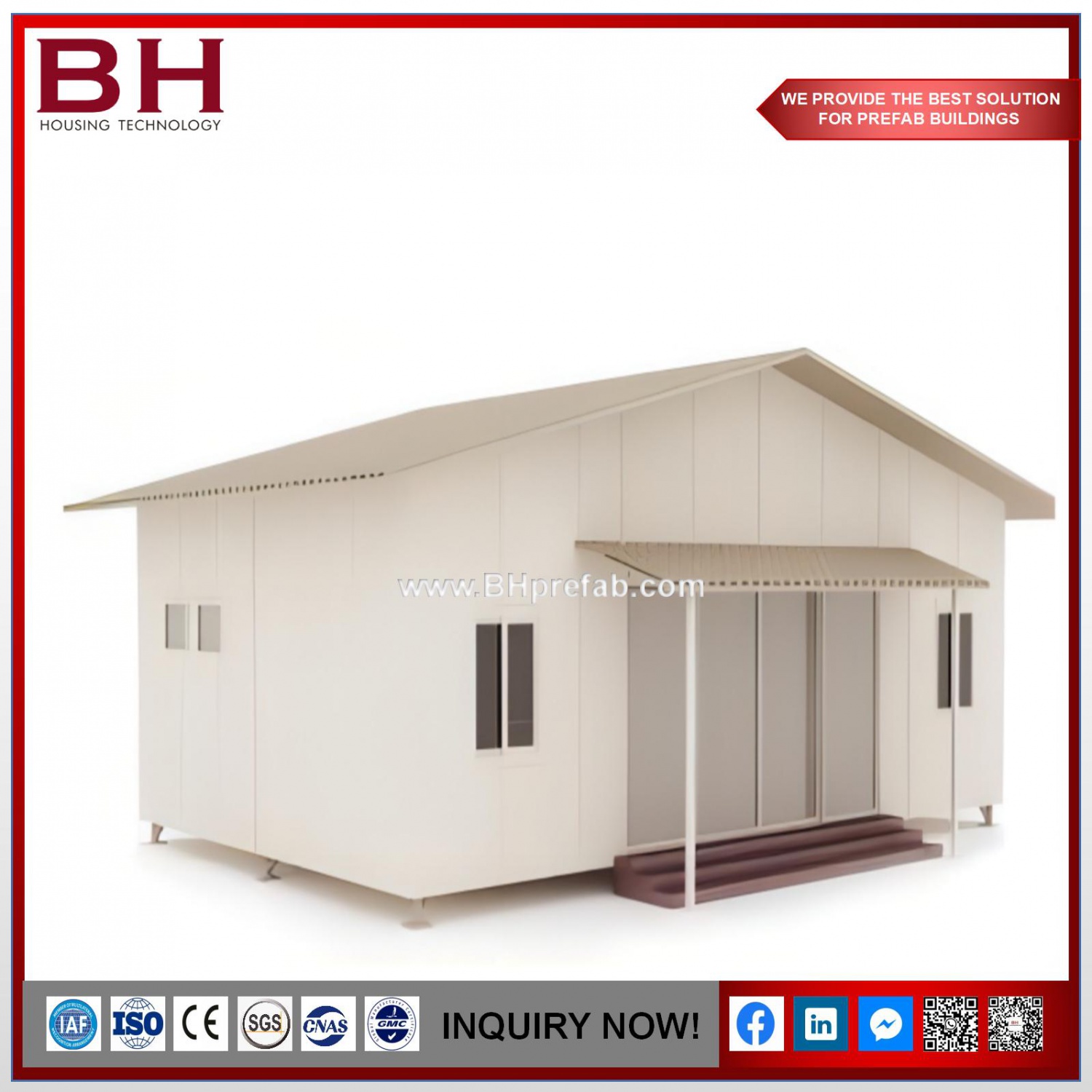 Low Cost Light Steel Frame Modular House Prefab Villa