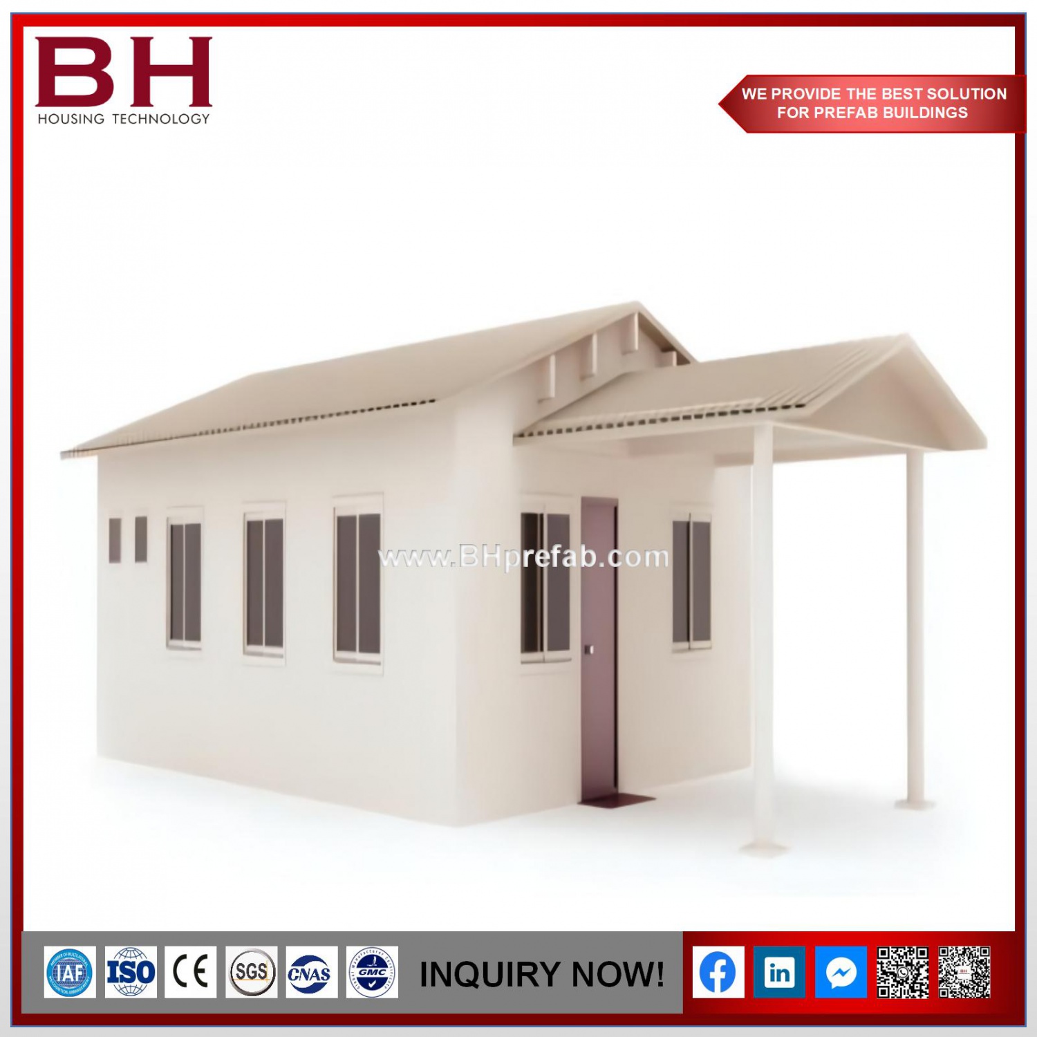 Modern Beautiful House Luxury Prefab Light Steel Structure Villa