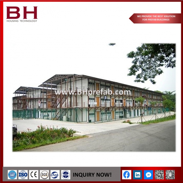 Low Cost Steel Structure Prefab Modular Building for Temporary House