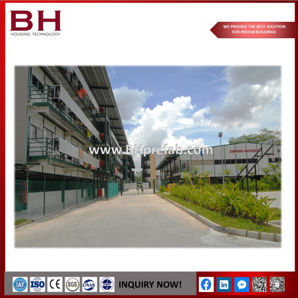 Prefab Steel Structure House for Labor House/Camp Dormitory