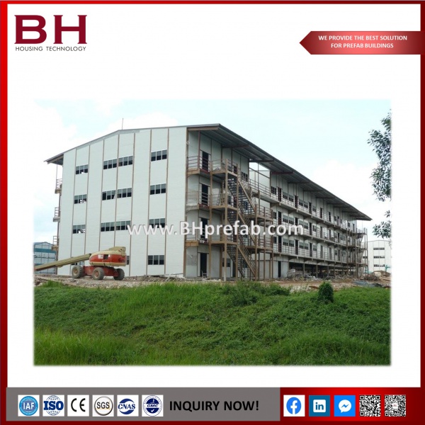 Steel Structure Building Dormintory Prefabricated K House