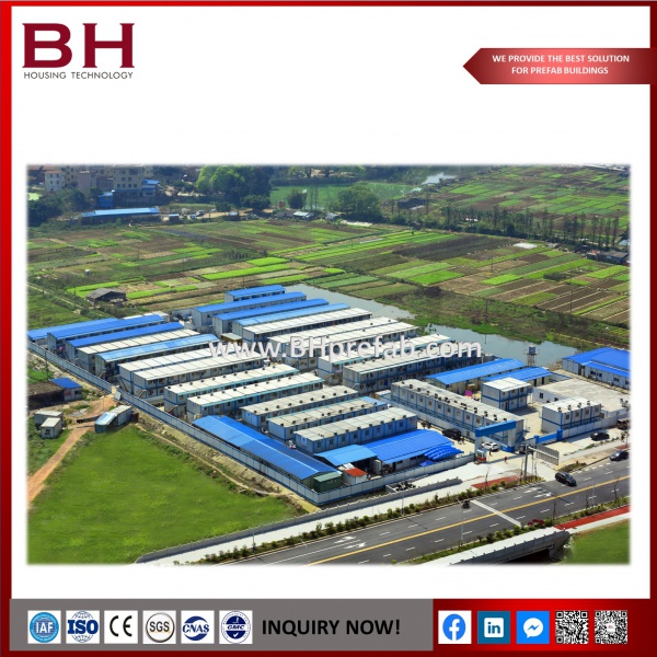 Temporary Prefab House for Construction Site Labour Camp