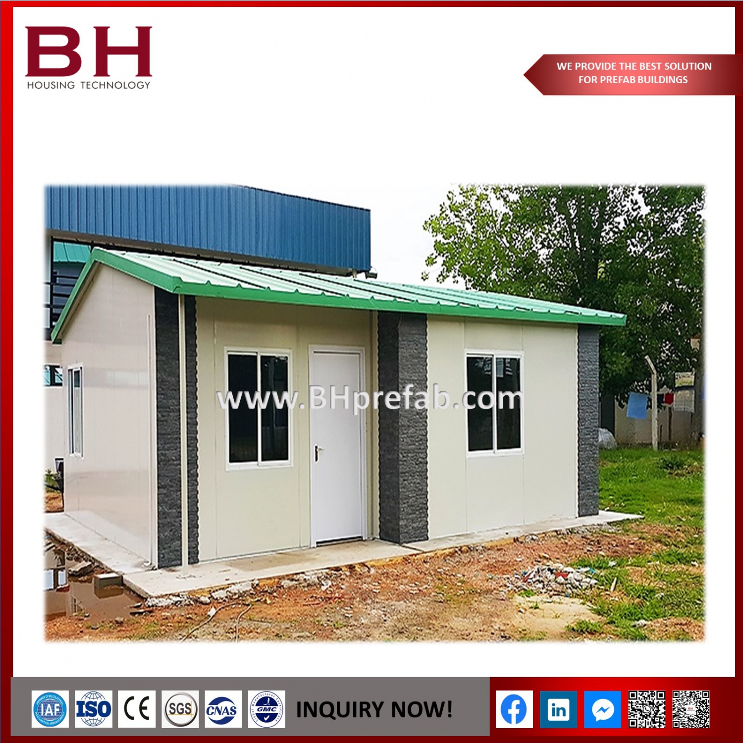 China Customized Economic Modern Modular Temporary Prefabricated Tiny House Design