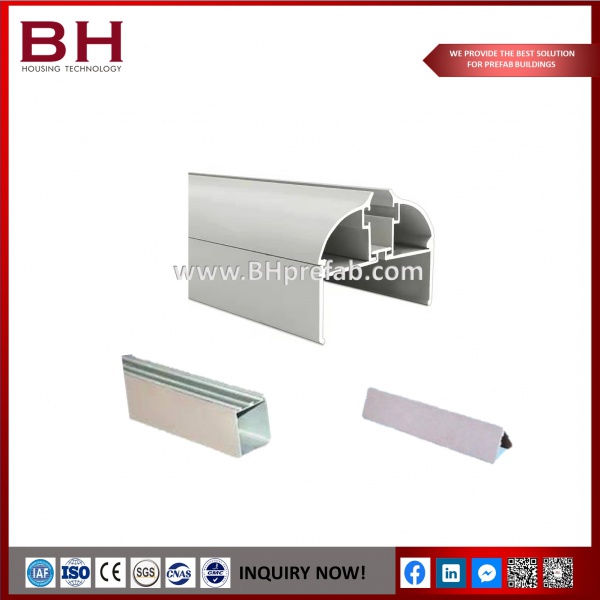 Clean room aluminum profile extrusion accessories window fitting