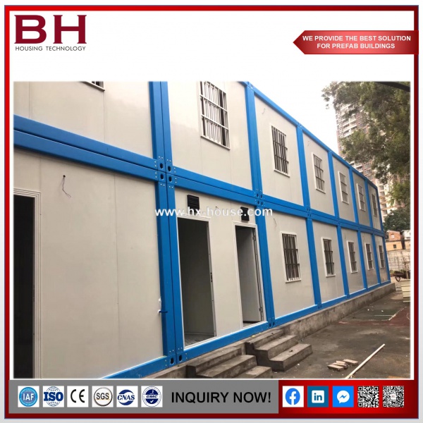 Detachable Prefab Container House Prefabricate Houses For Worker Camp