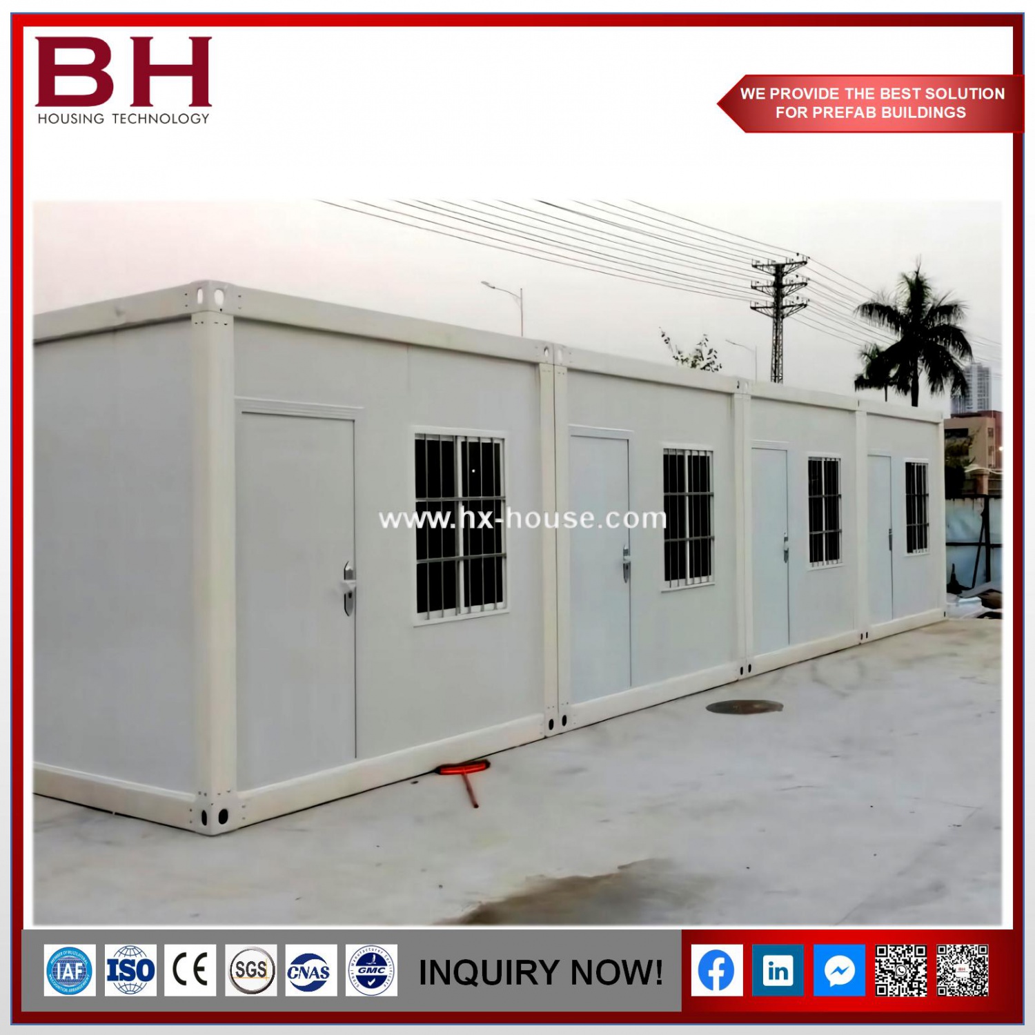 China best modern portable prefab single new living container homes