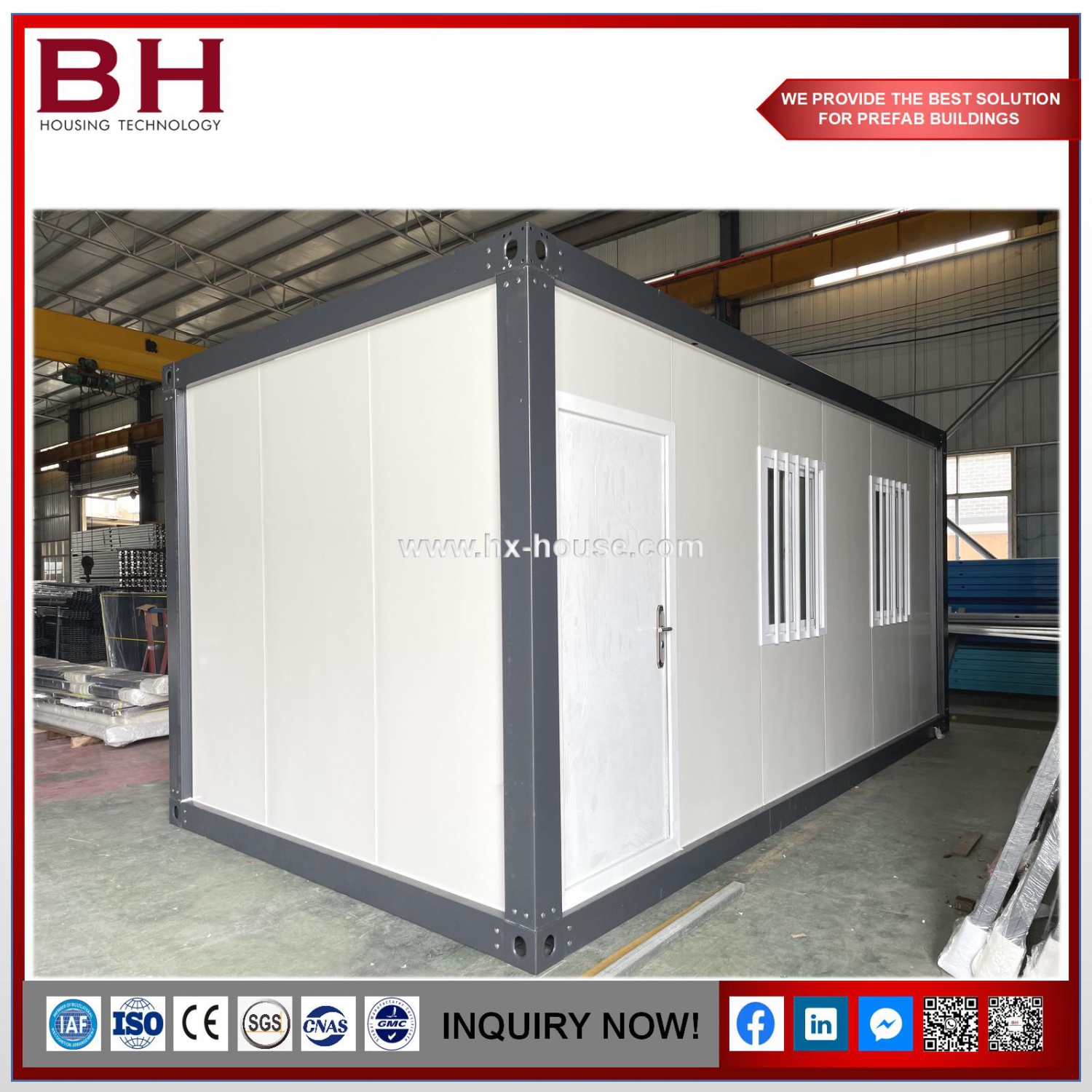 China supplier luxury modular sandwich panel prefab portable house