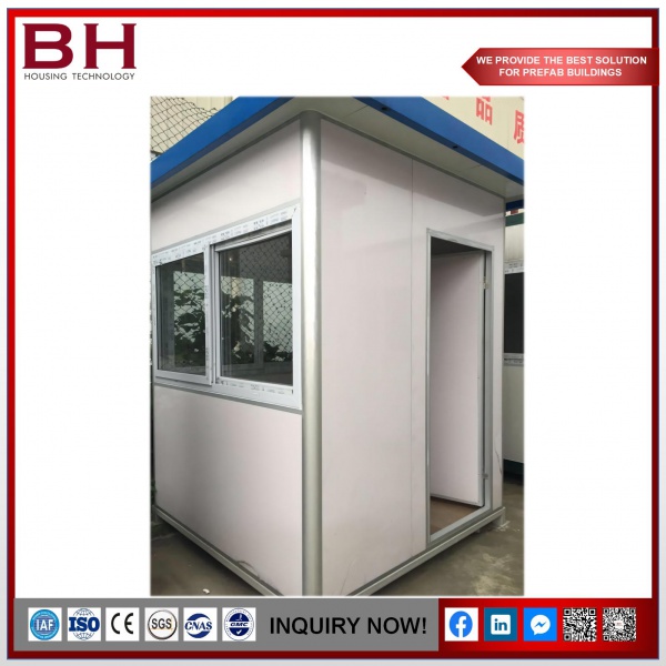 Factory Price Cheap Modern Prefab Sentry Box Kiosk Guard House