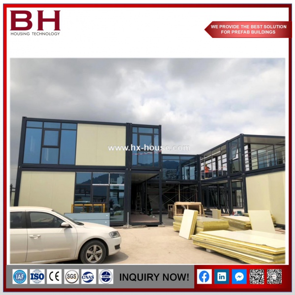 Flat Pack Container House 20ft Container House With Balcony