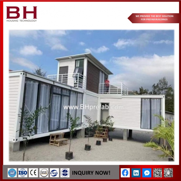Luxury Two Storey Customized Prefab Villa House for Living/Holiday House
