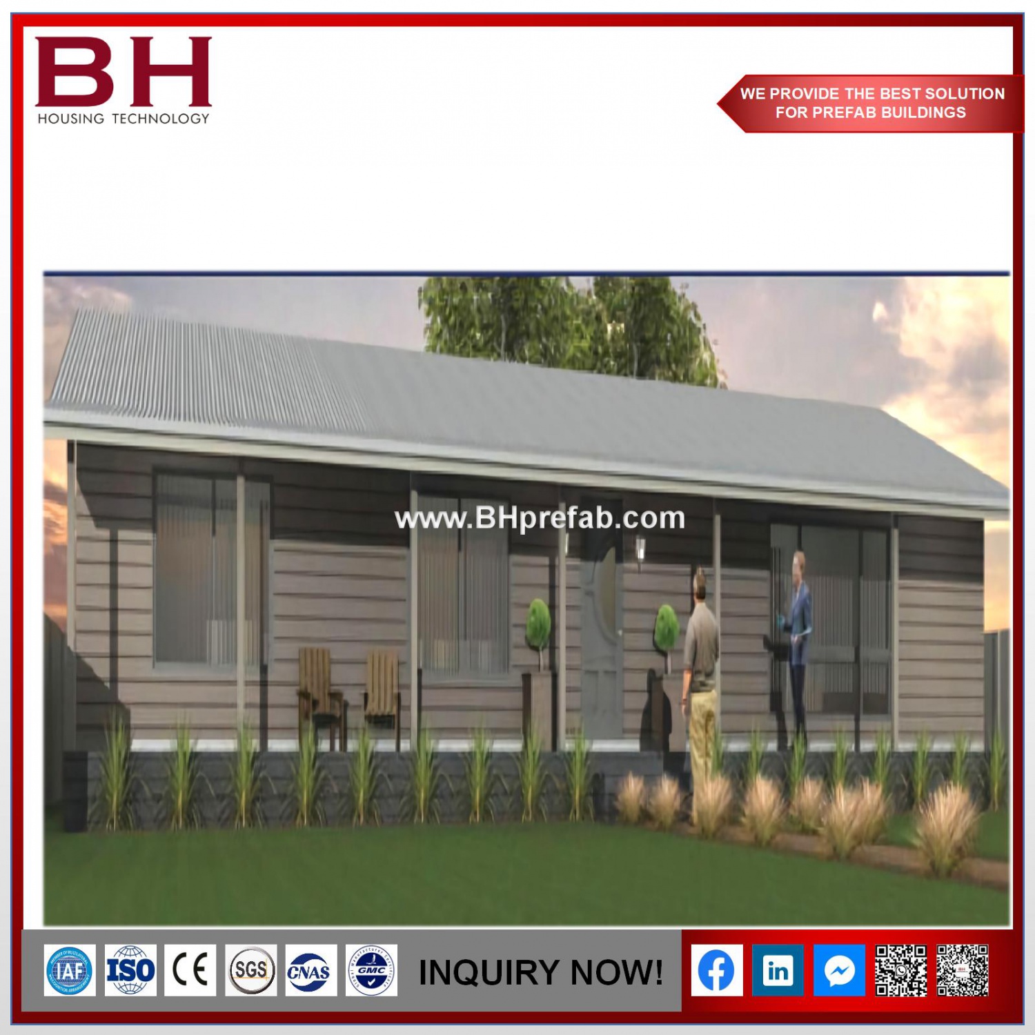 Prefabricated Log House Wooden Villa Cheap Prefab Homes
