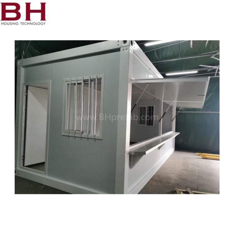 3X3 Customzied size container house toilet portable coffee shop prefab