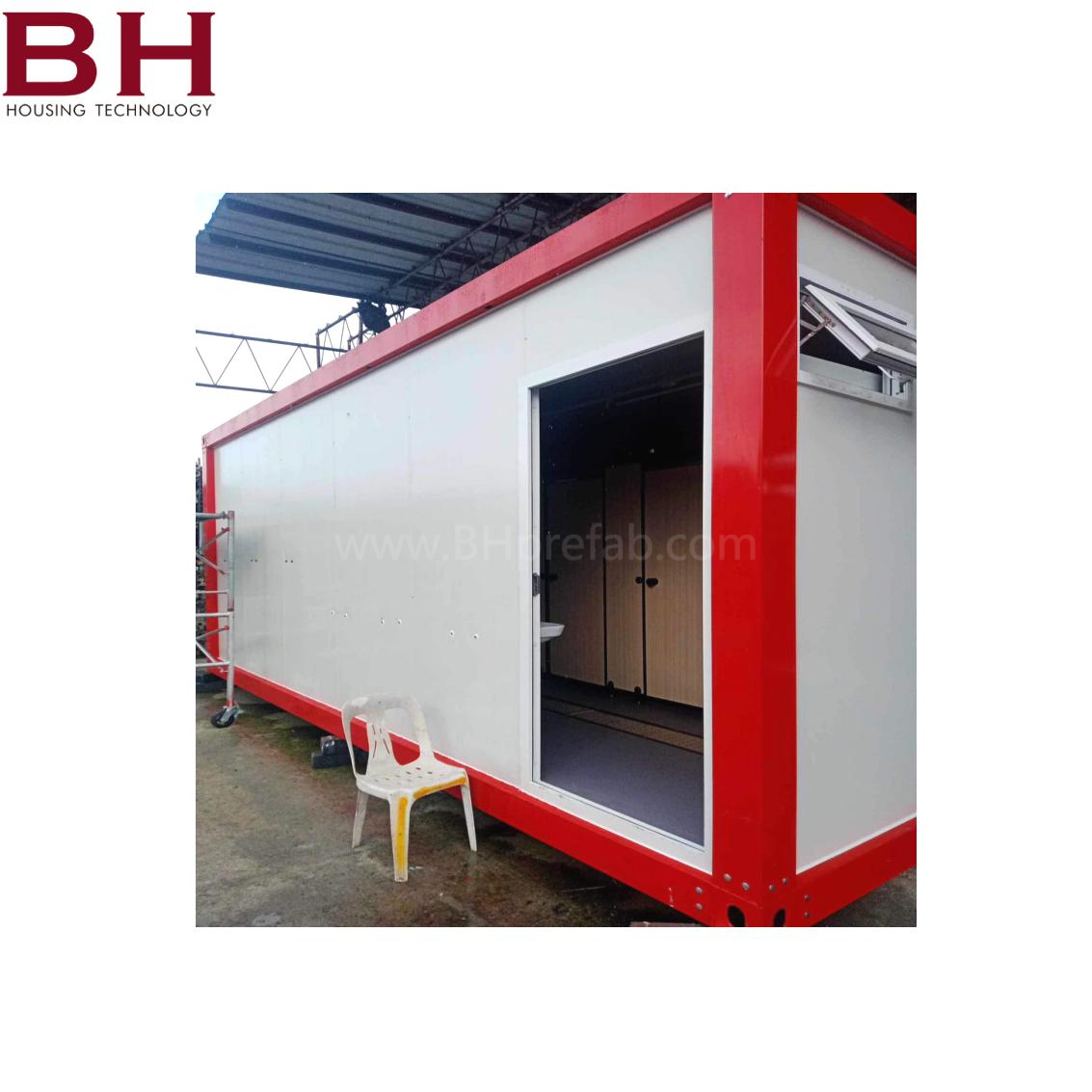 3X3 Customzied size container house toilet portable coffee shop prefab