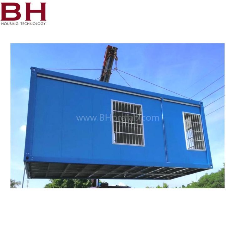 Special color wall panel prefab container  house coffee shop building