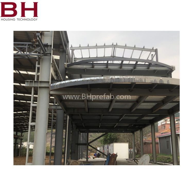 Prefab Warehouse Workshop Hangar Shed Construction Industrial Metal Frame Steel Structure Building