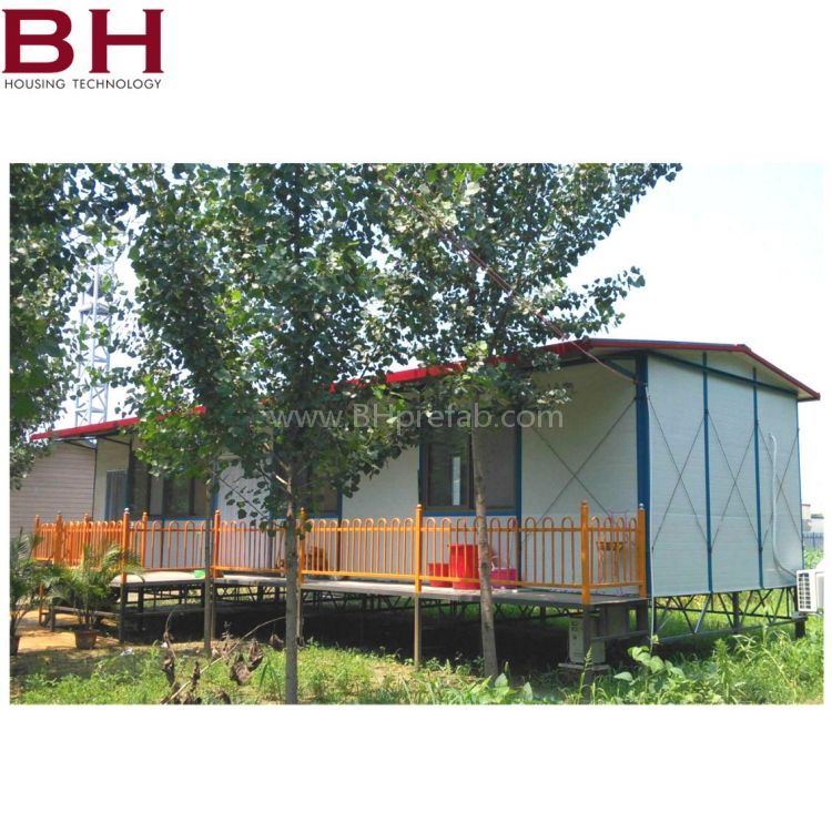 Worker canteen prefabricated modular size double storey 