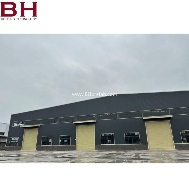 Prefabricated Metal Warehouse Building Prefab House Shed Farm Steel Structure 