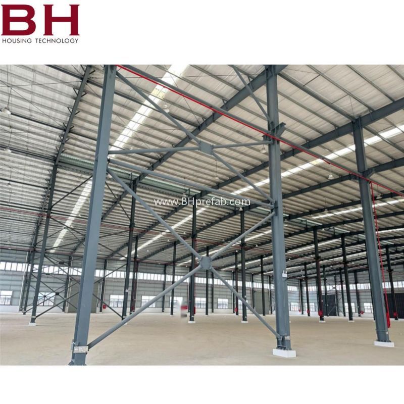 low cost  prefabricated design steel structure industrial prefab plant