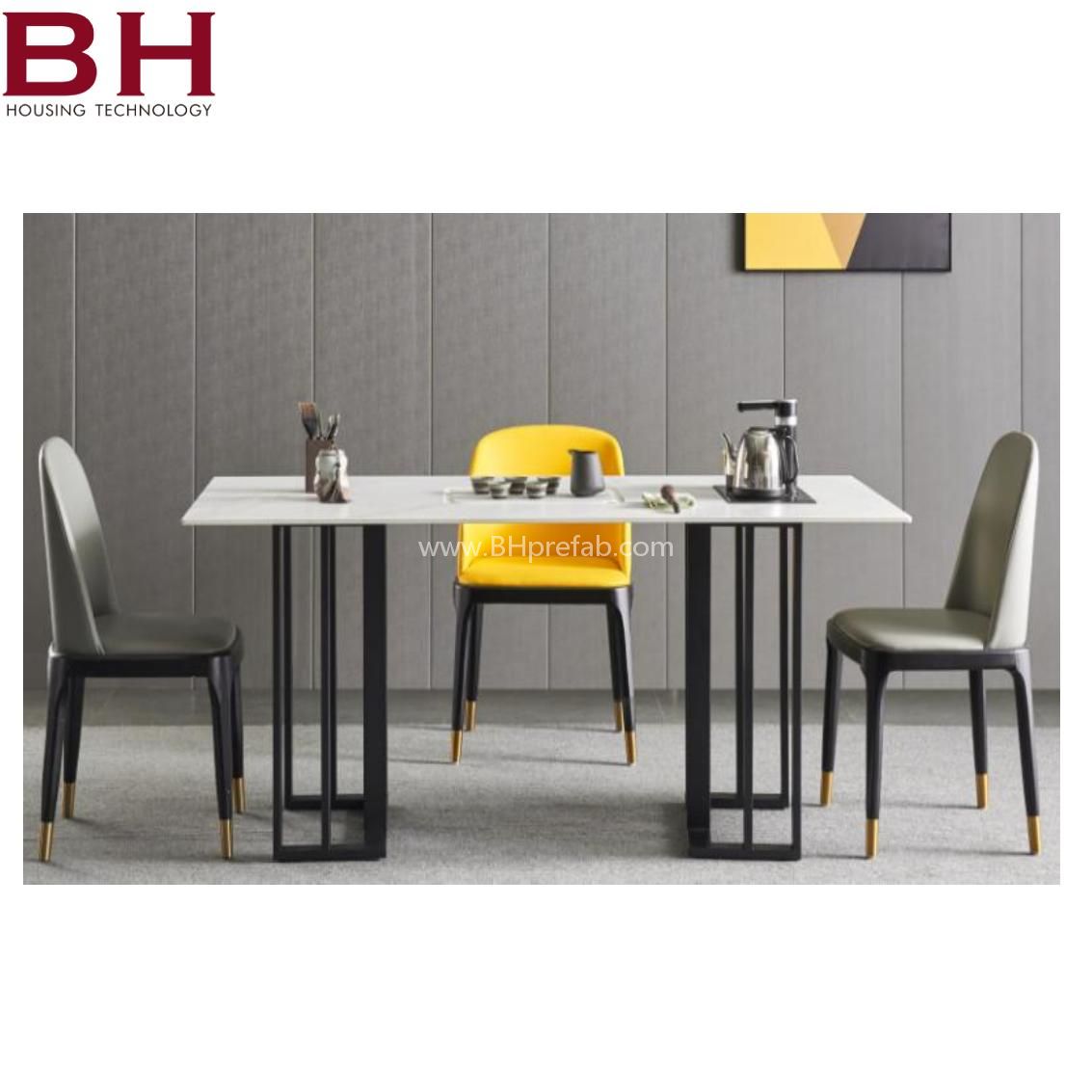 Container house living design canteen desk 