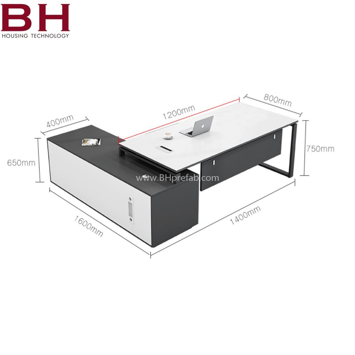 Manager office table for container house prefab home 