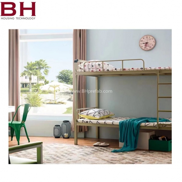 Prefab worker camp bunk bed for container house use