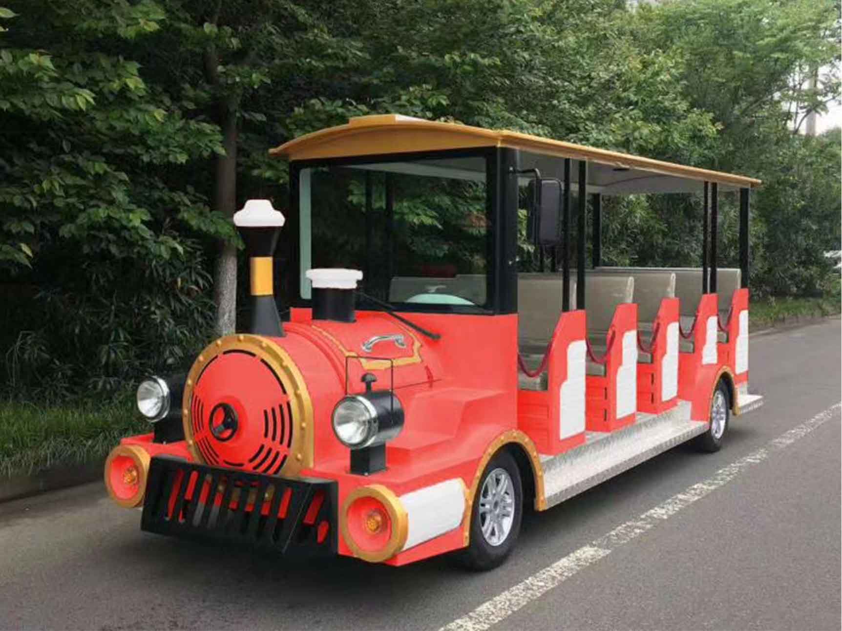 燃油观光小火车