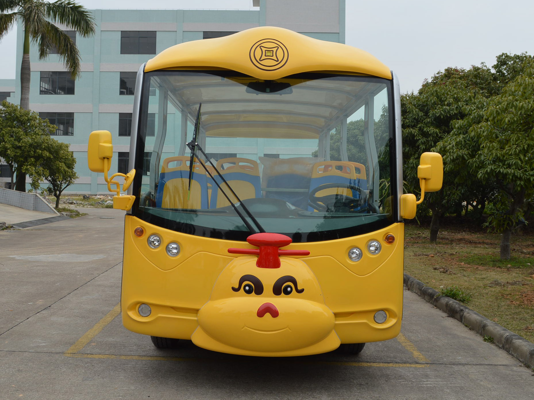 卡通电动观光车