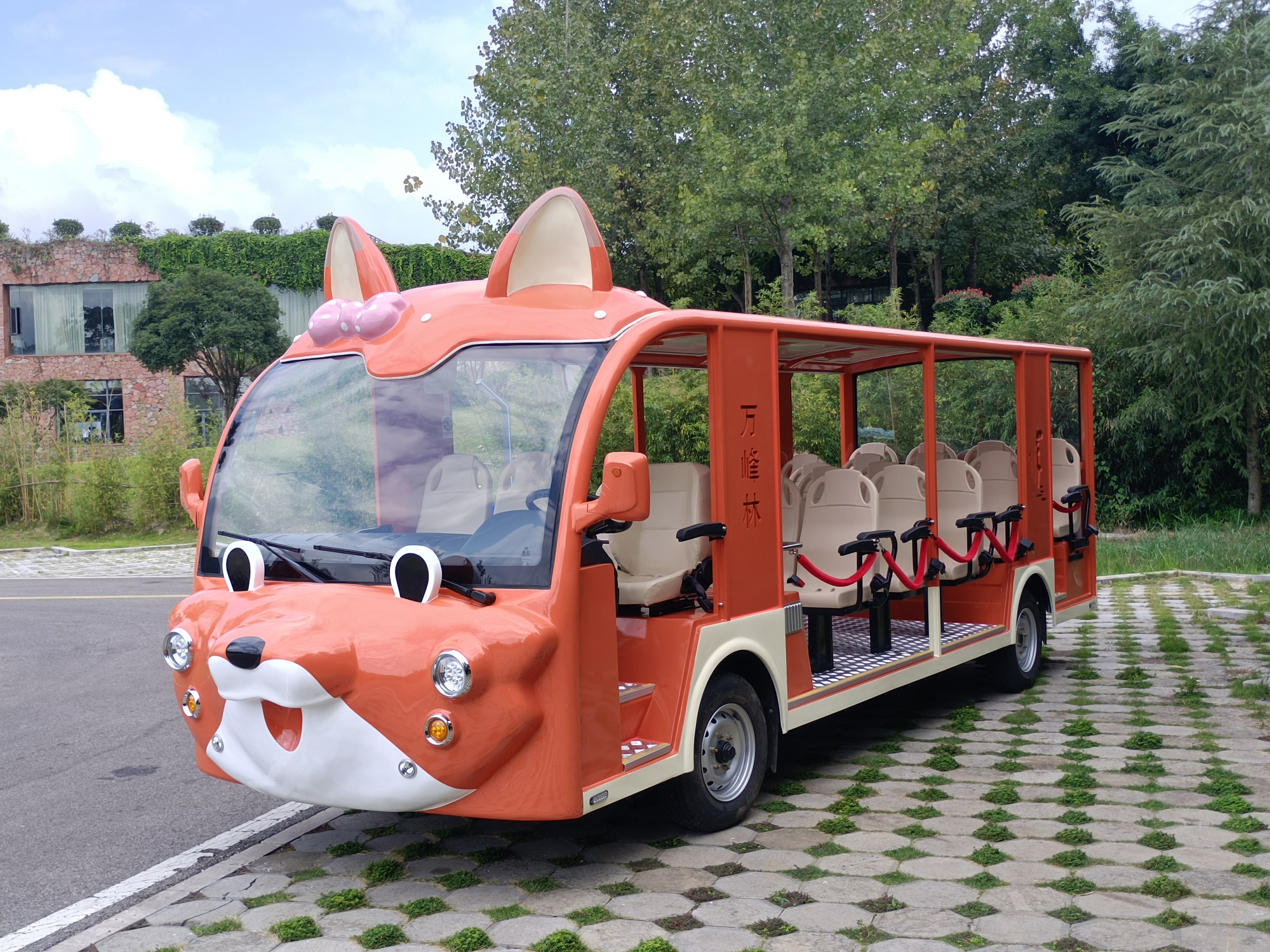 卡通电动观光车