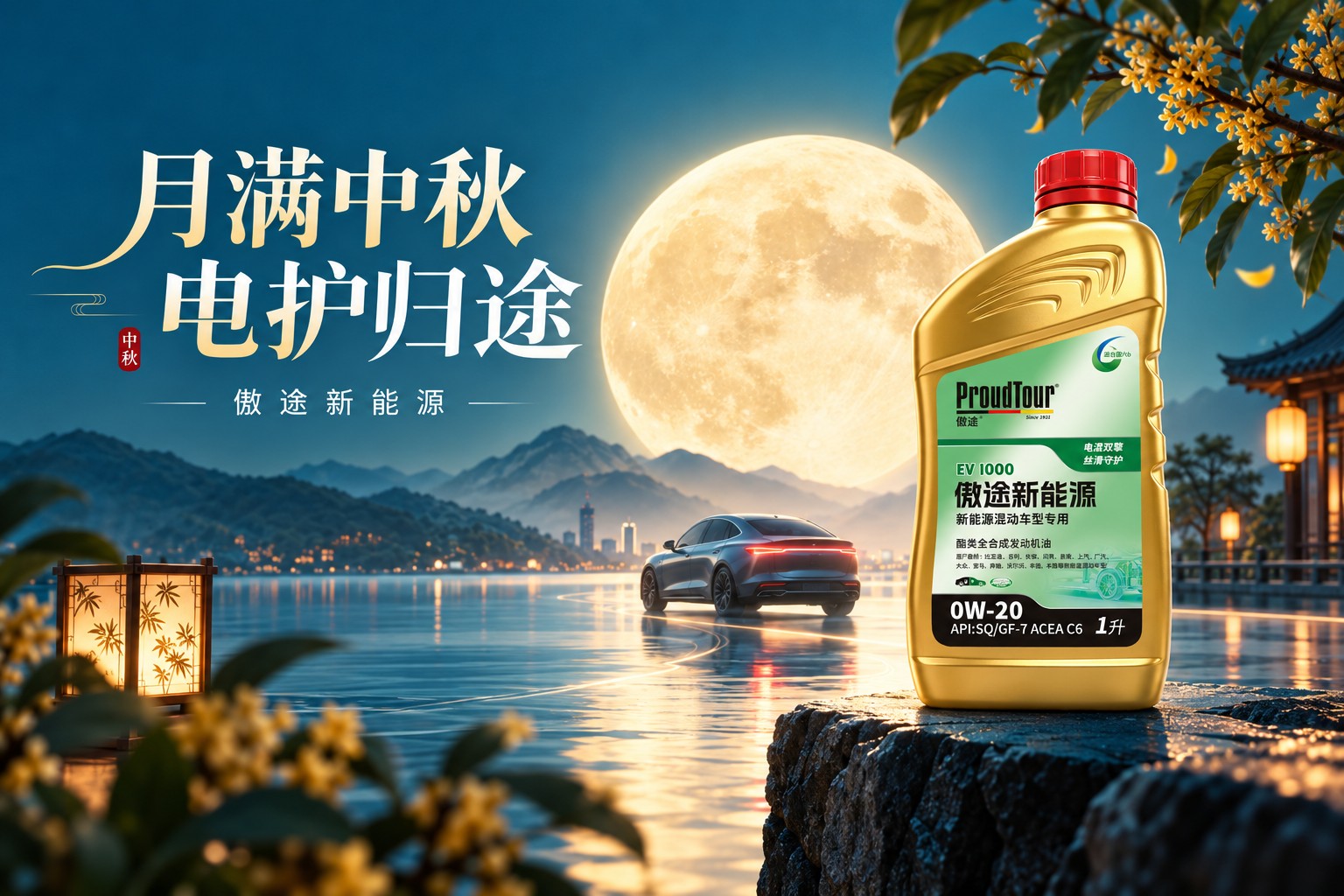 月满中秋，共享团圆｜傲途润滑油中秋节放假通知