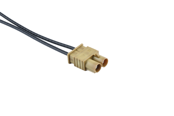 ZYX FAKRA 双胞胎线端公头-咖喱色 ZYX FAKRA Dual Male connector for Cable-K Code