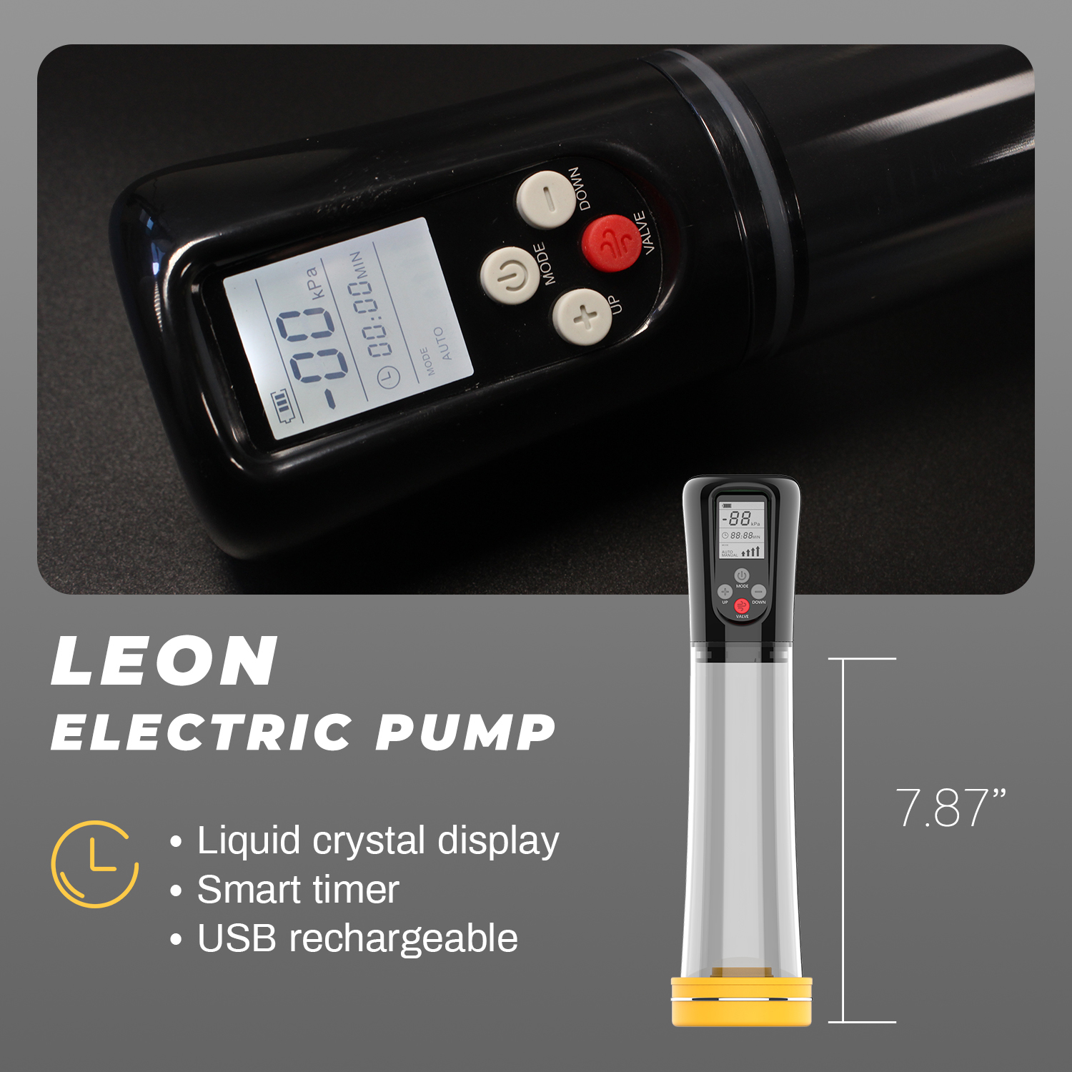 E09L-Leon- Smart Penis pump