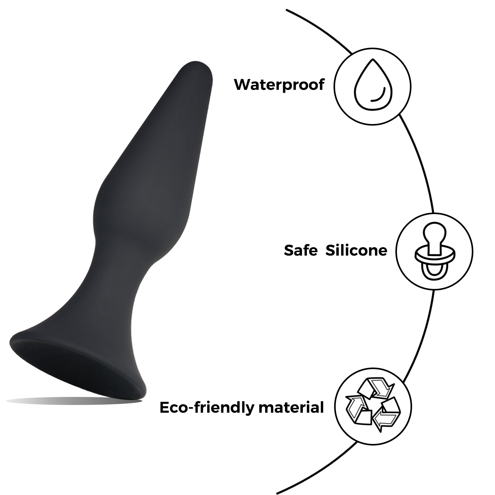 E53-Hand free anal plug