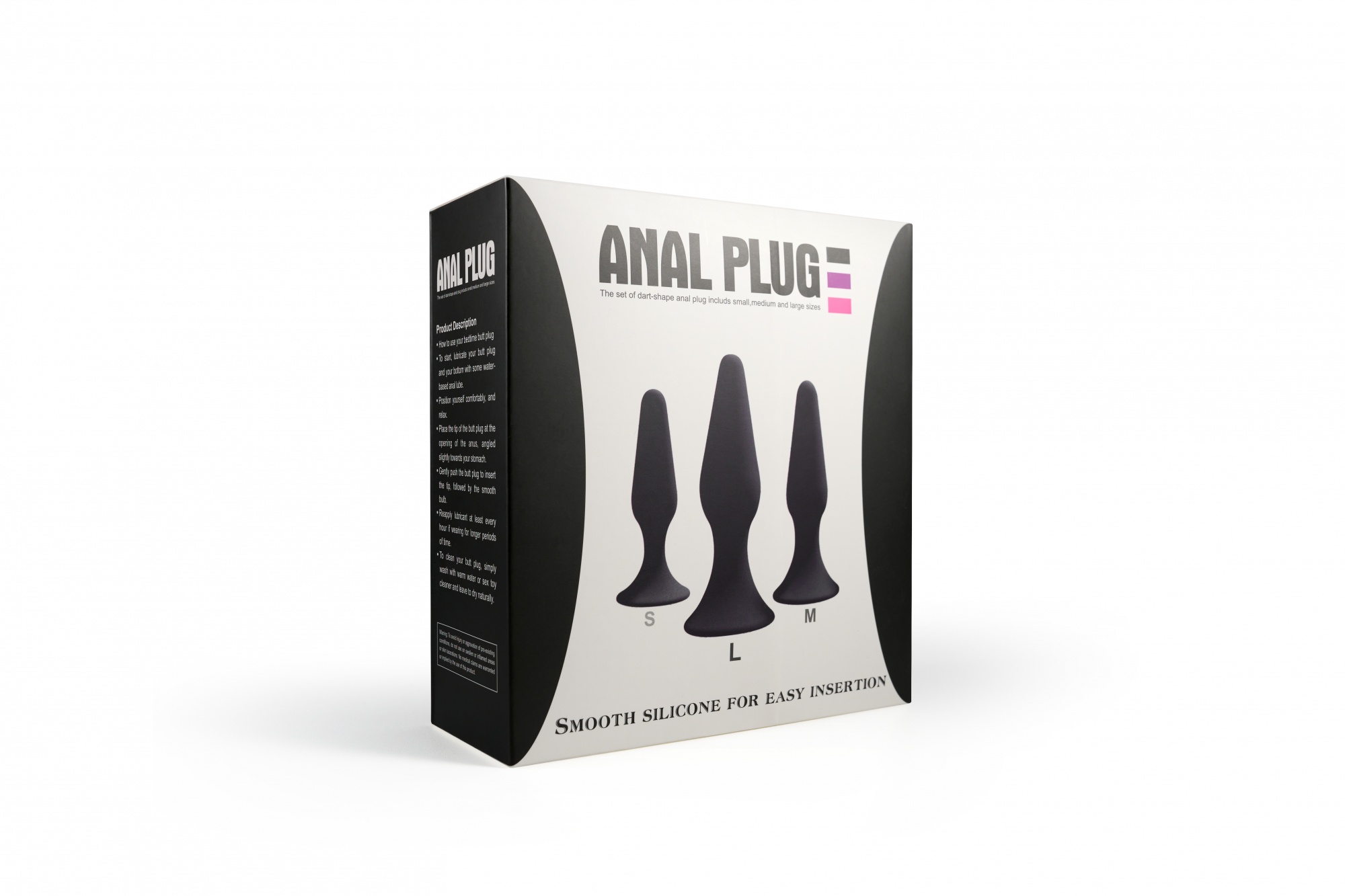 E53F-Dart-shaped anal plug