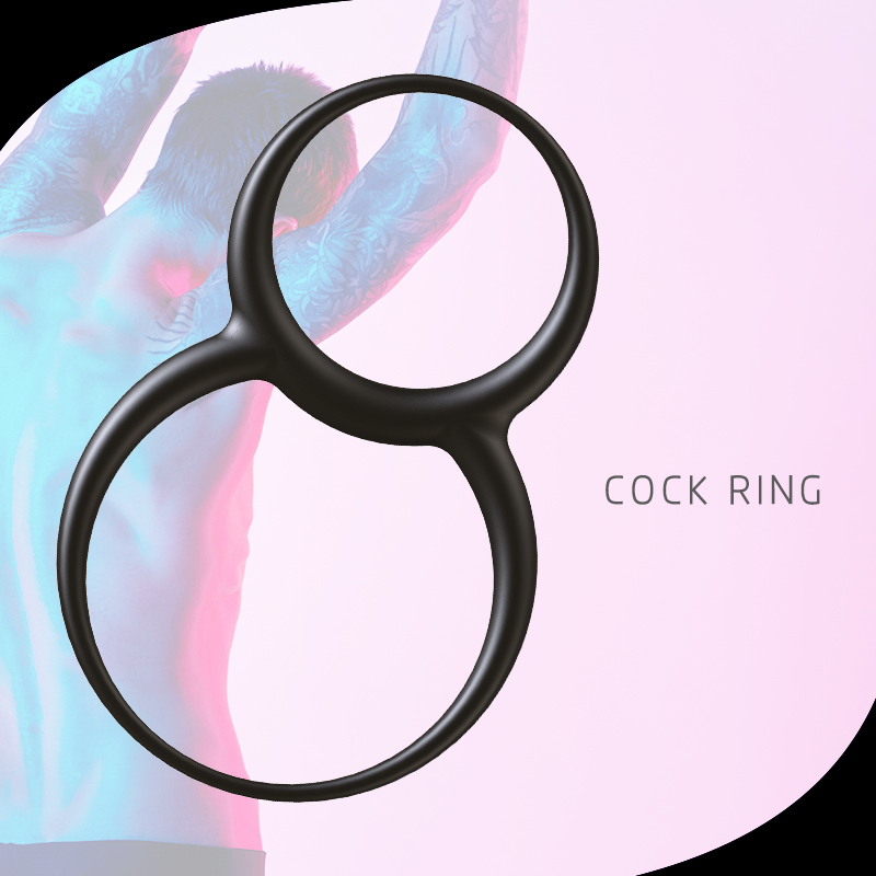 E101-Ryan-Double penis rings