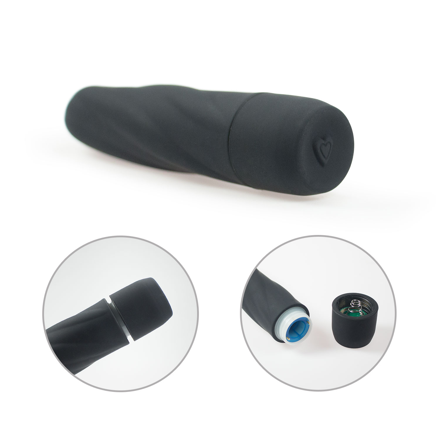 E1810X/E0610X-5” Silicone twist vibrator
