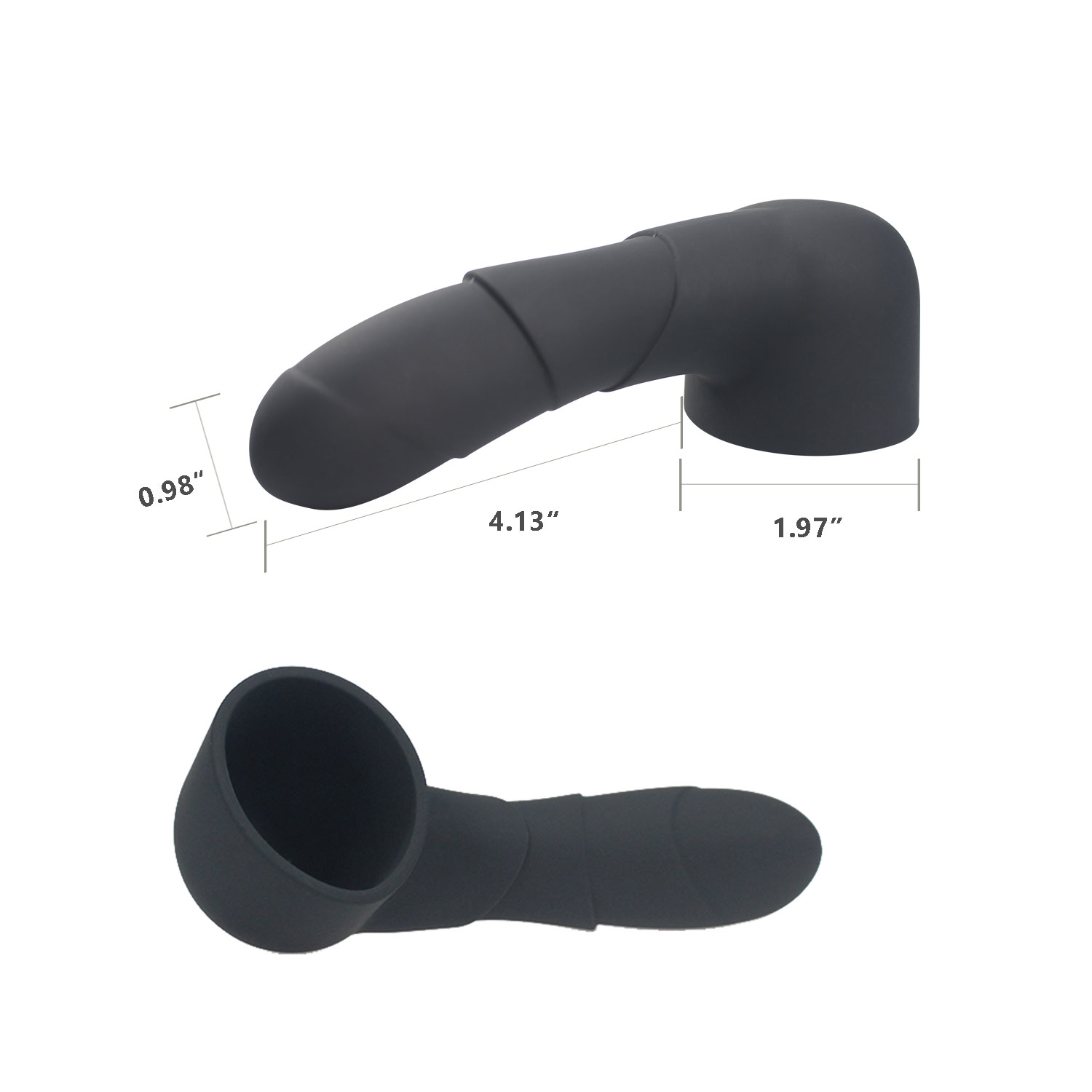 E12AD E12AK E12AS E12AX E12AR-Silicone Wand Attachment