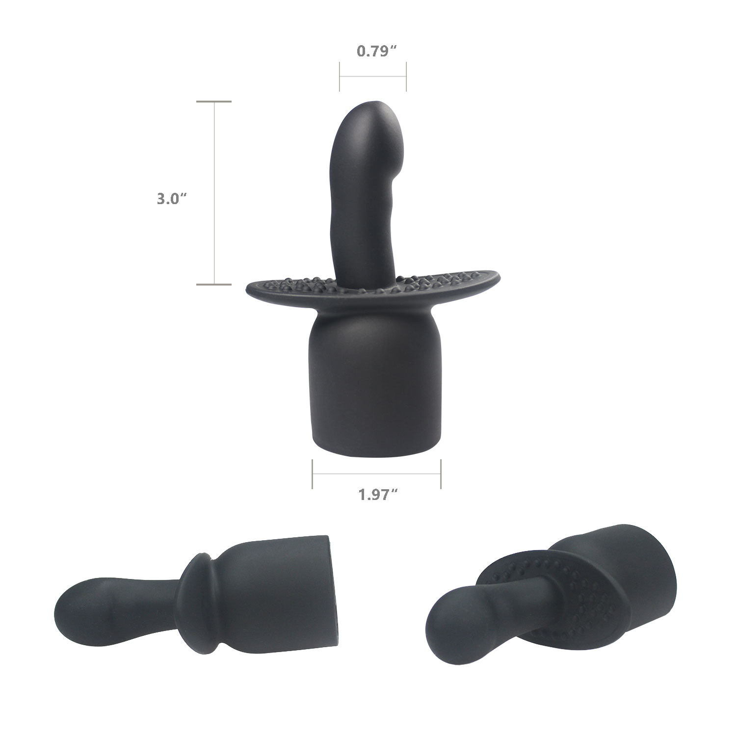 E12AD E12AK E12AS E12AX E12AR-Silicone Wand Attachment