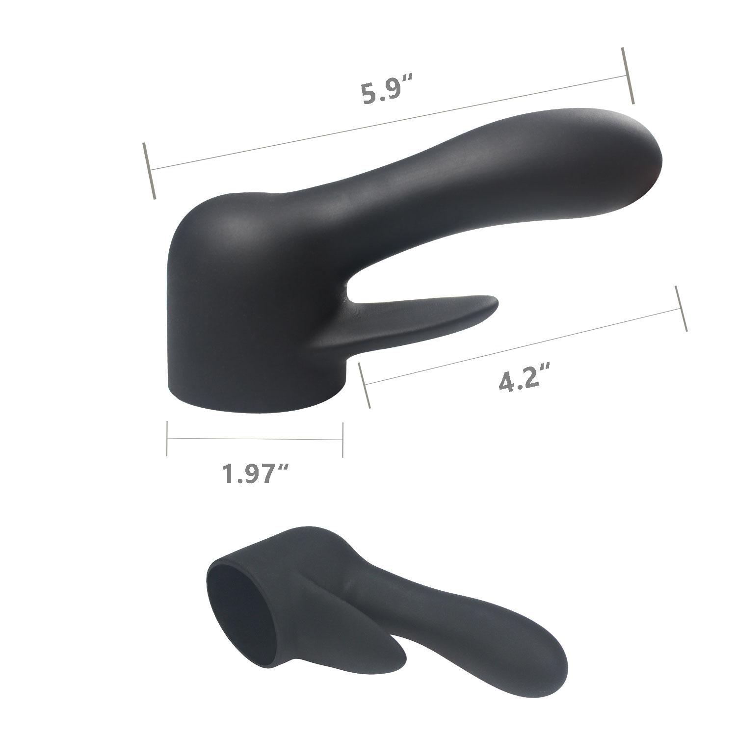 E12AD E12AK E12AS E12AX E12AR-Silicone Wand Attachment