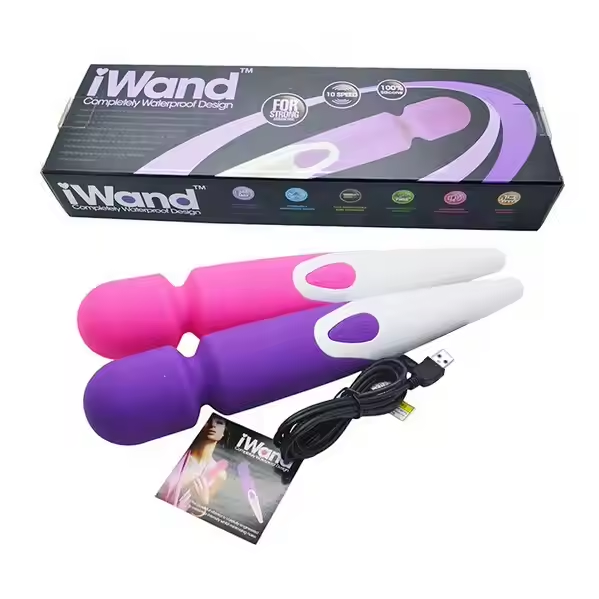 E12-iWand  massager  with USB cord 