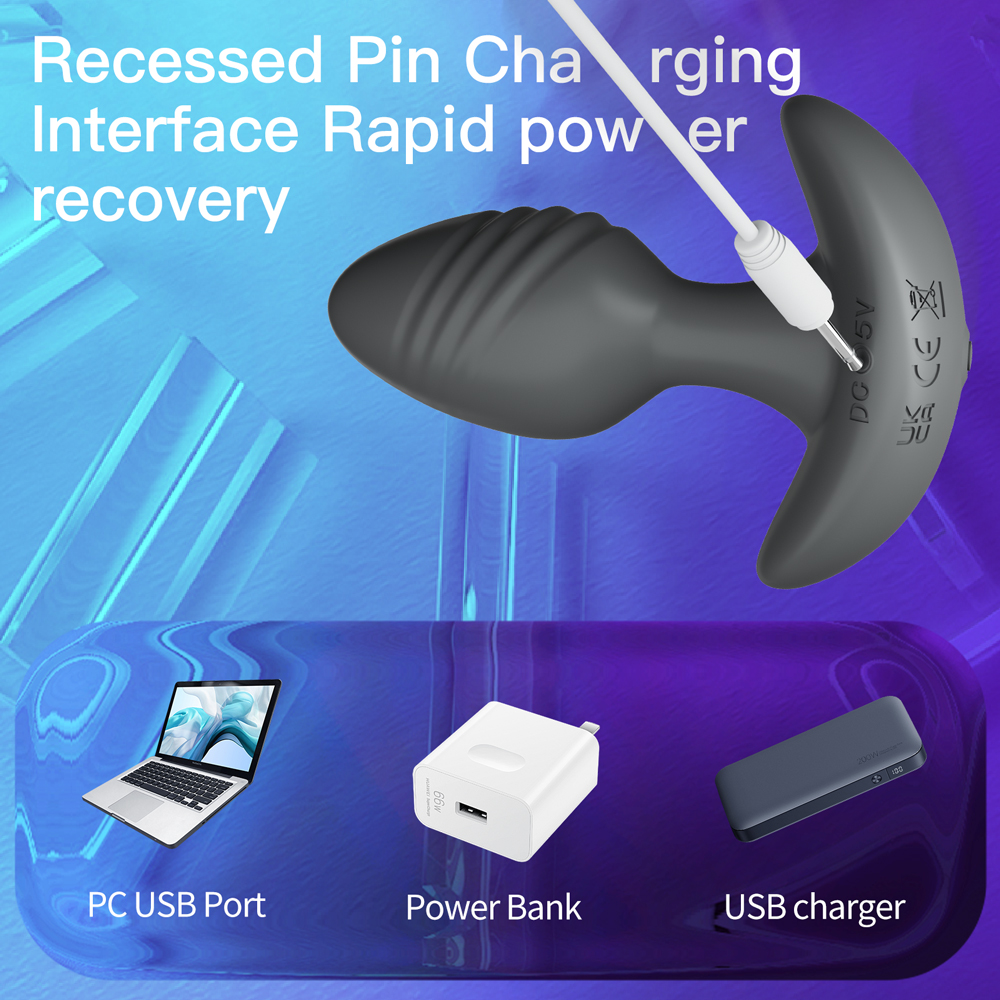 AG03-APP Remote Vibrating Anal Plug