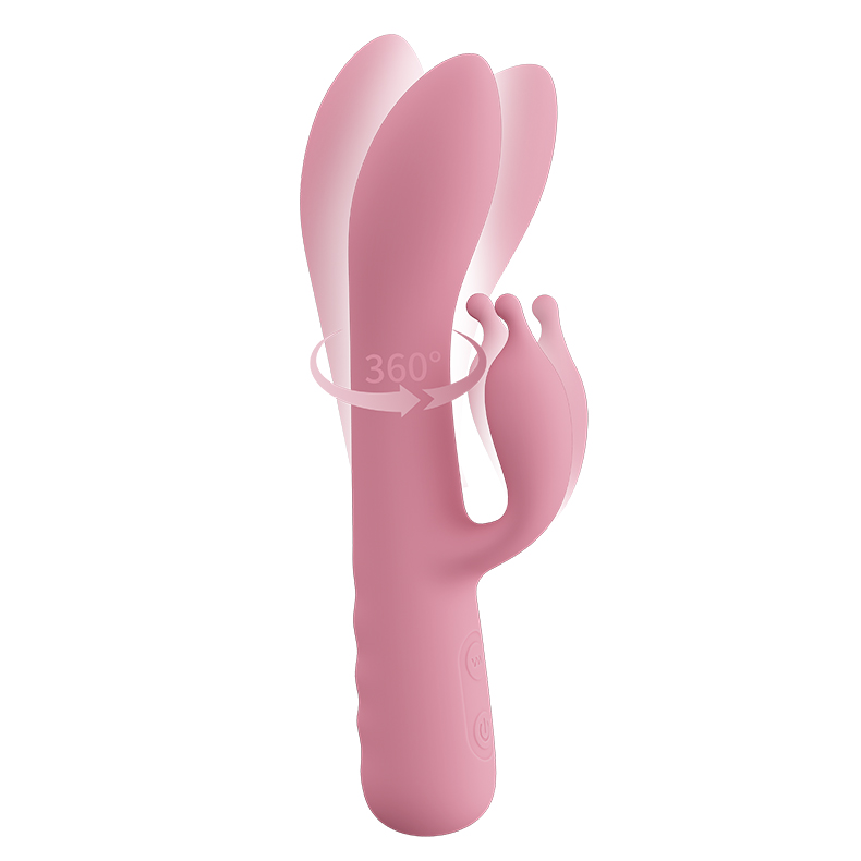 AA42A Silicone Rotating Rabbit Vibrator