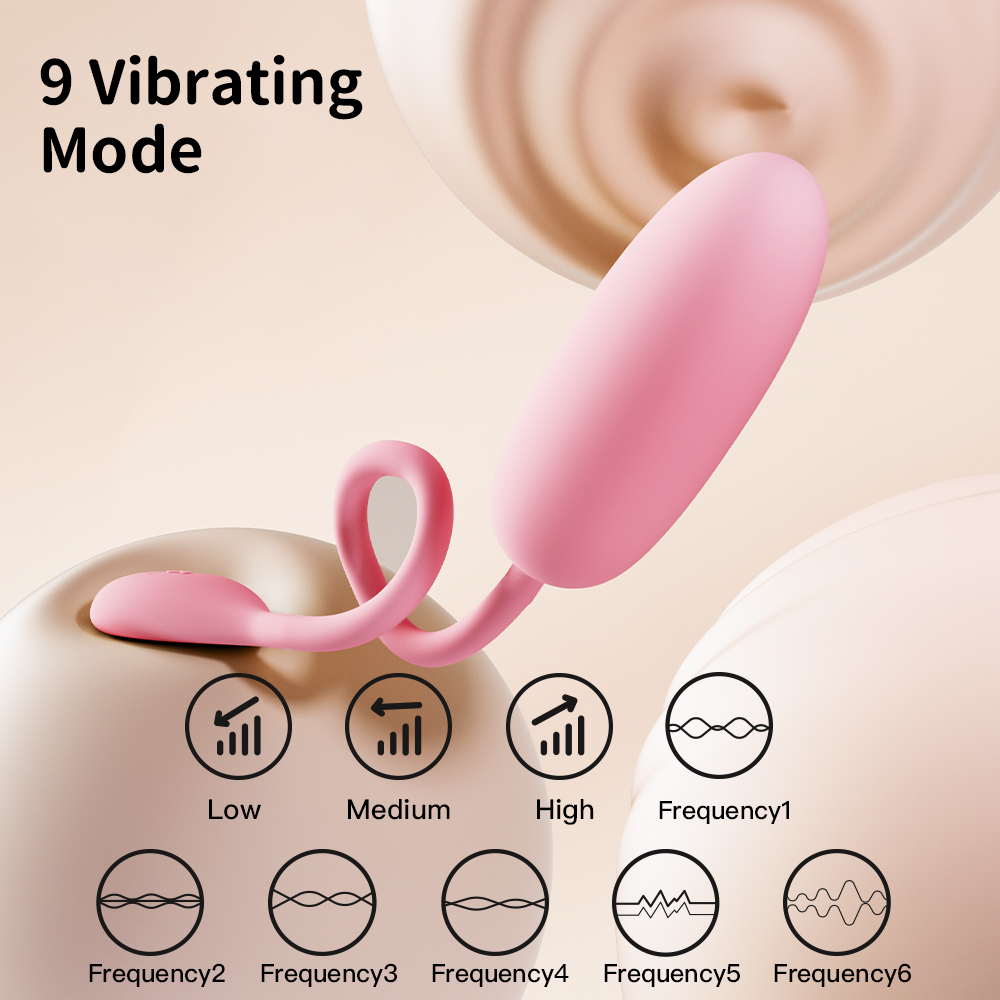 AA18B Silicone Love Egg Vibrator