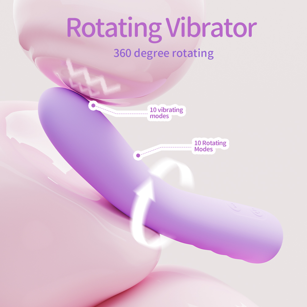 AA42C Silicone Rotating Vibrator