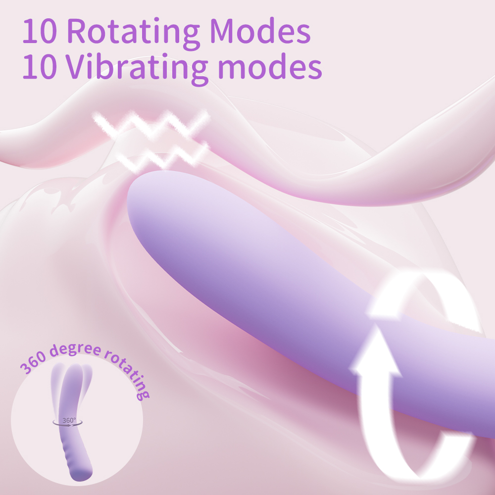 AA42C Silicone Rotating Vibrator