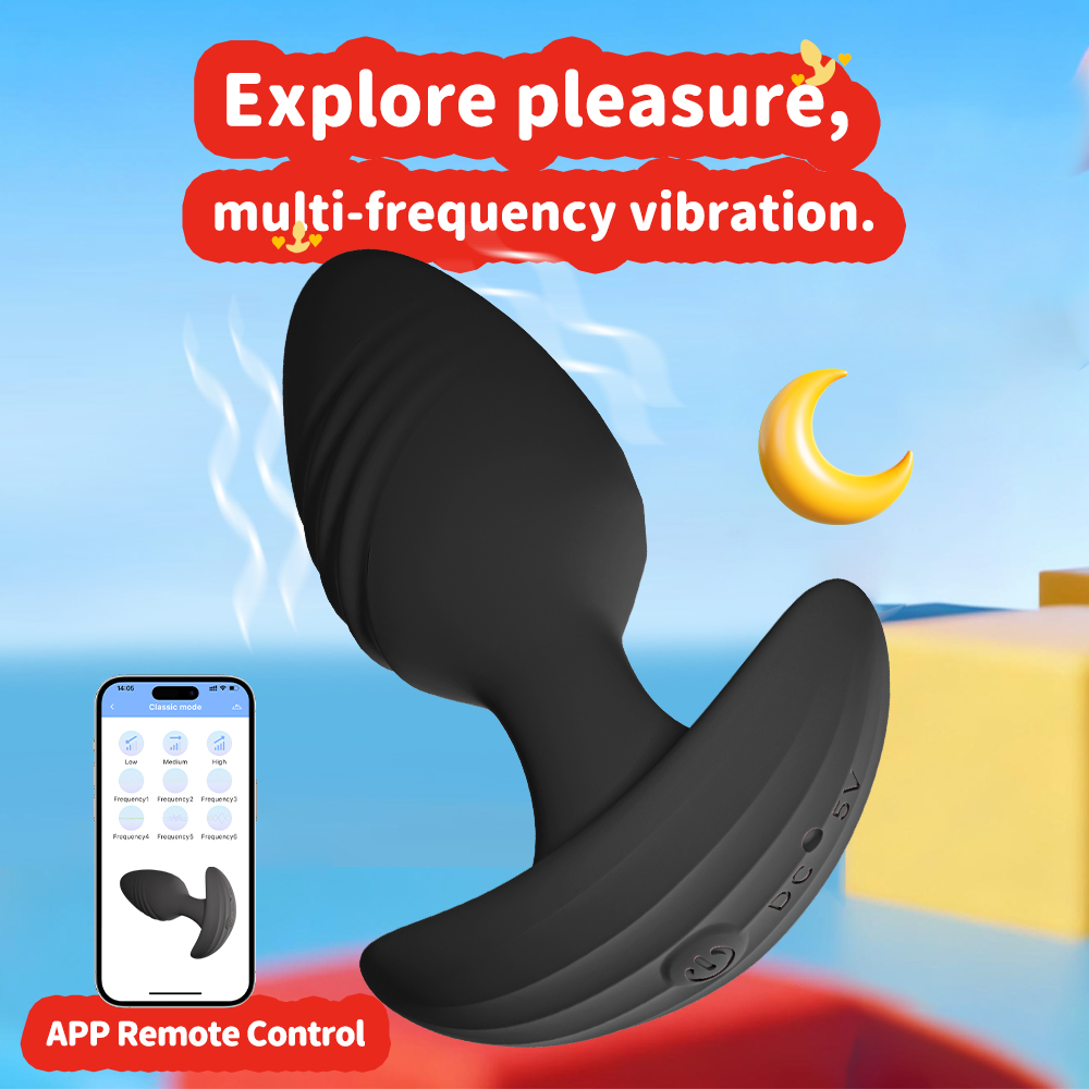 AG04 APP Remote Control Vibrating Anal plug