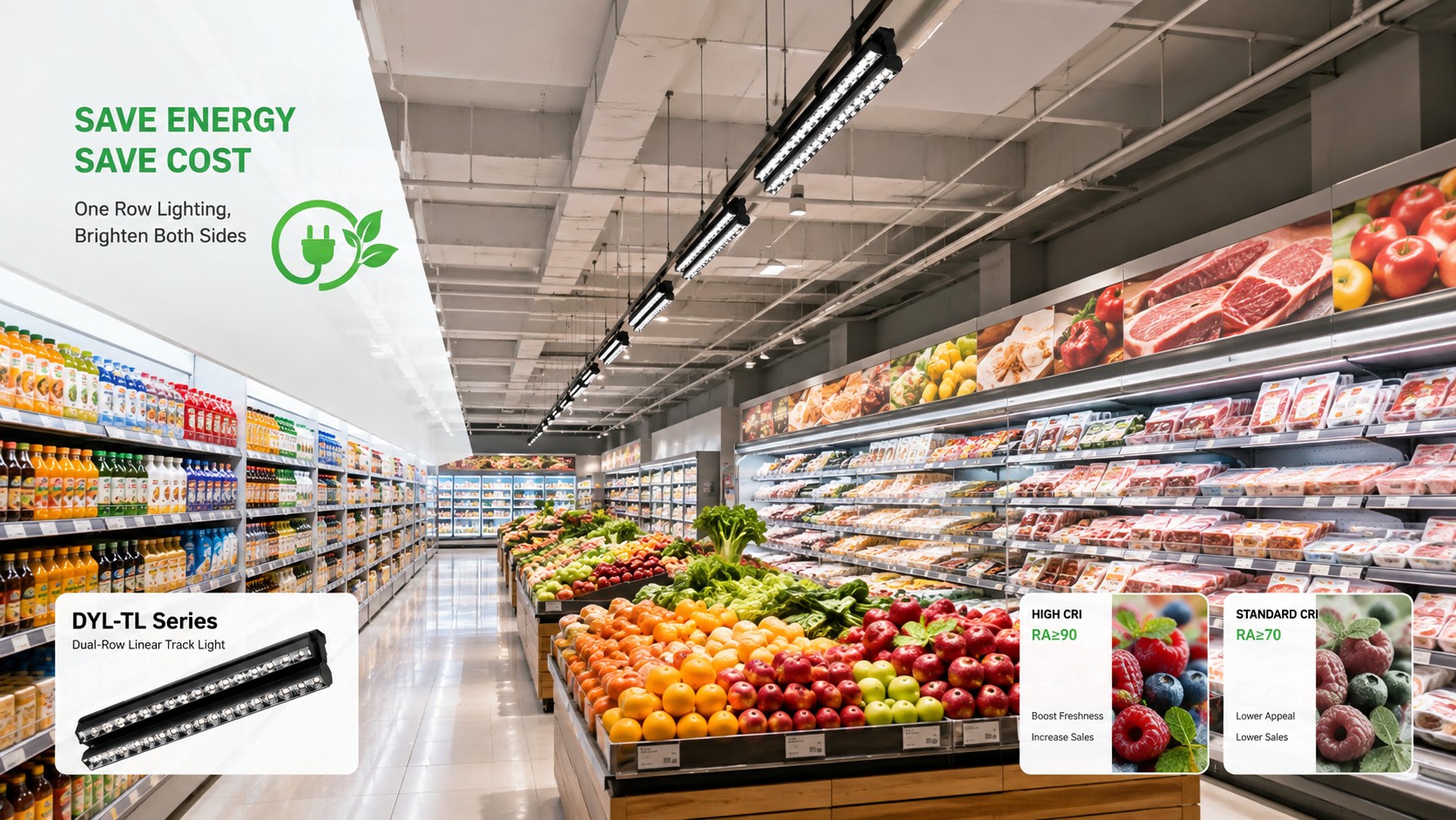 Why Are Supermarket Shelves Dark? | Retail Lighting Guide?