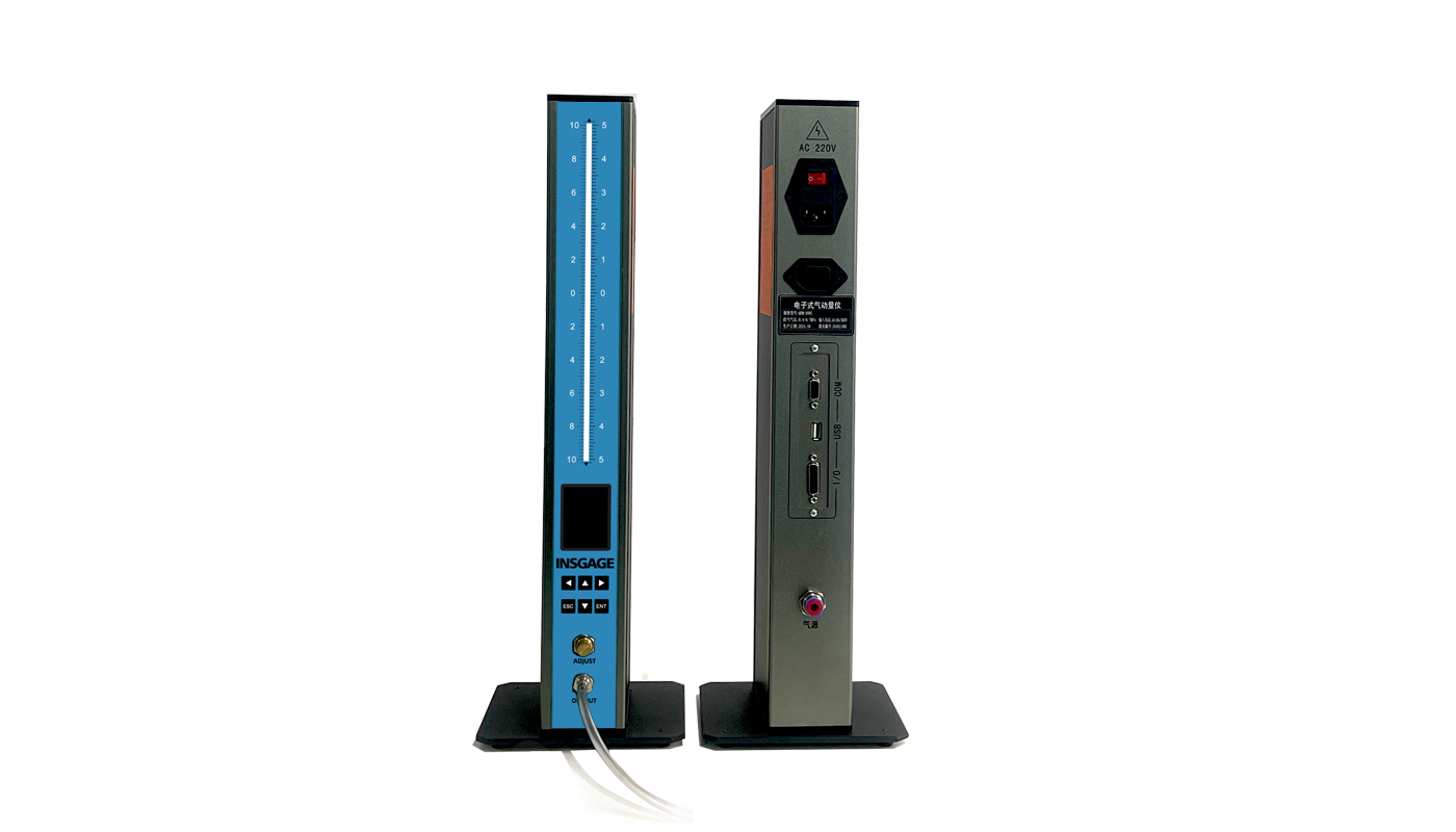 QDM-1000型中文菜单电子式气动量仪（可定制通讯协议）