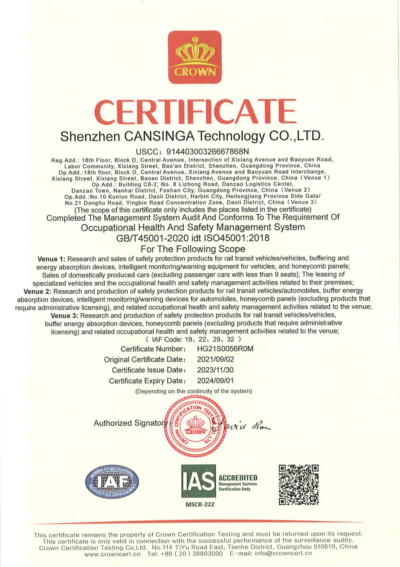 ISO45001