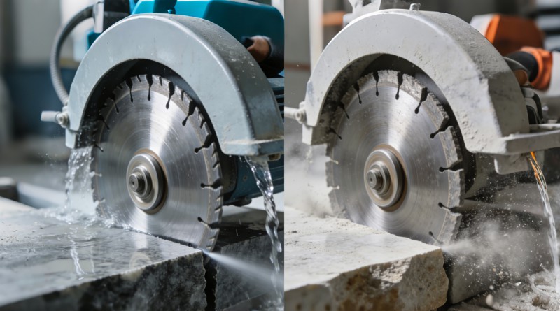 Wet Cutting vs Dry Cutting: Which Is Better for Your Stone?